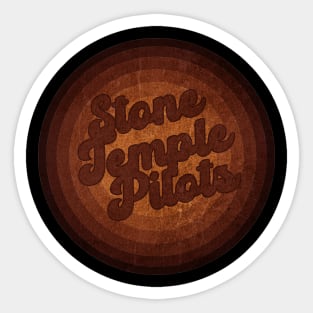 Stone Temple Pilots - Vintage Style Sticker